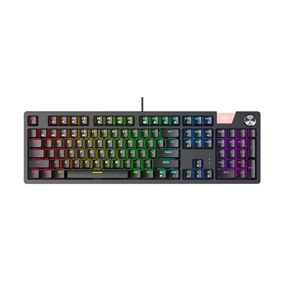 GameNote KB862L RGB Arkadan Aydınlatmalı Mekanik Kablolu Oyuncu Klavyesi by Havit