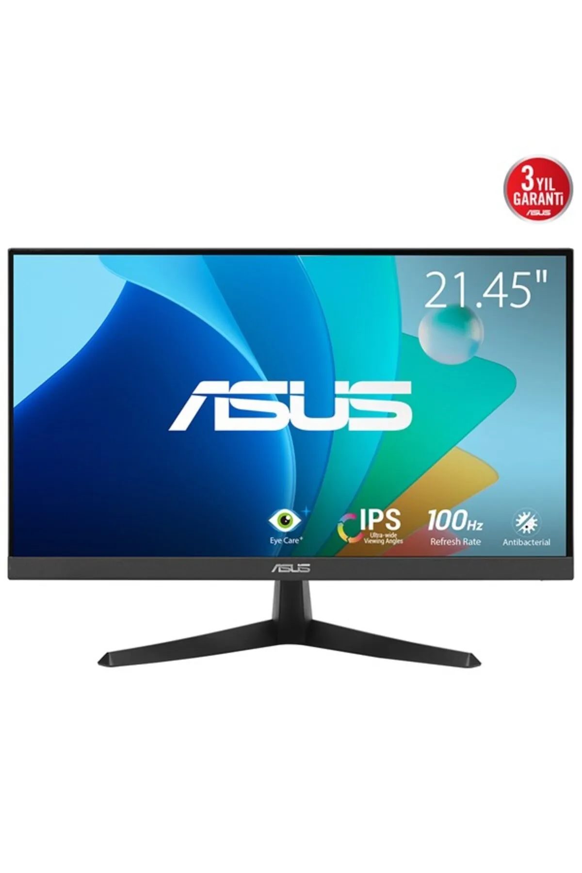 ASUS 21.5'' IPS VY229HF 1MS 100hz HDMI EV Ofis Tipi Monitör (1920 X 1080)